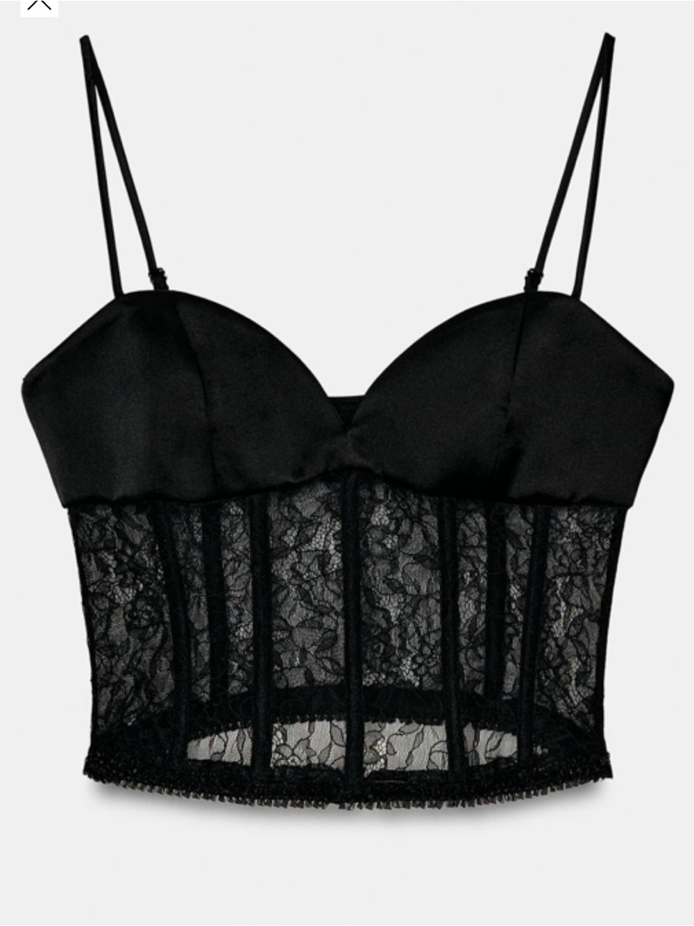 LACE CORSET TOP